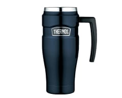 TAZA ACERO 470 ML TERMICA KING AZUL/DORADO - THERMOS 2