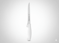 CUCHILLO DESHUESADOR Mango Blanco Profesional #7 - TRAMONTINA