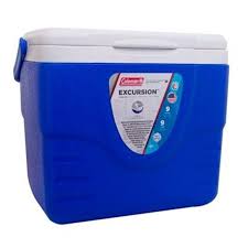 COOLER 9 QT  EXCURSION AZUL Y ROJO - COLEMAN 1