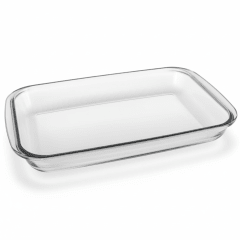 AZADERA De Vidrio Rectangular 38.8x24.5x5.8 Cm - ABHER