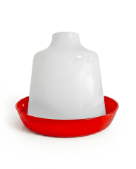BEBEDERO Plastico De 1 Litro Con Plato
