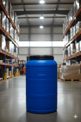 BIDON GANDUL x 240 Lt Azul Con Tapa Rosca - PERU