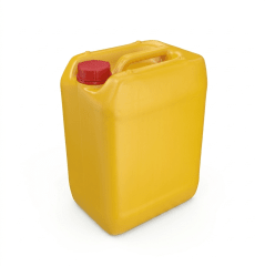 BIDON Plastico Cuadrado 20 Lt PE Amarillo