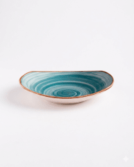 BOWL De Loza 302.5 cc Artisan AZUL