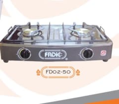 COCINA GAS 02 Hornillas CLASICO 2 pz Chico TABLERO ACERO Sin Tapa