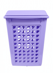 CESTO Plastico De Ropa RECTANGULAR Con Tapa - REY