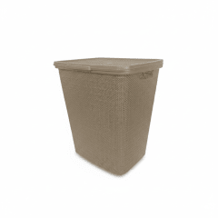 CESTO PLASTICO YUTE # 40 CON TAPA 0