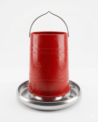 COMEDERO Plastico De 15 Kg Base De Aluminio