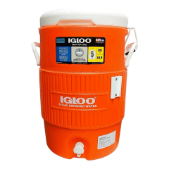 COOLER SEAT TOP 5 Galones Naranja