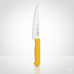 CUCHILLO Para CARNE  Mango AMARILLO PROFESIONAL - TRAMONTINA