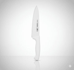 CUCHILLO Para CARNE Profesional Mango Blanco #10, #12- TRAMONTINA