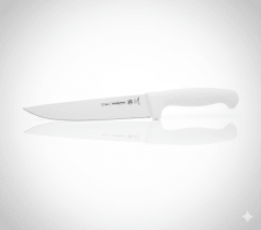 CUCHILLO Para CARNE Profesional Mango Blanco #8- TRAMONTINA