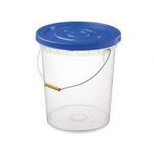 BALDE PLASTICO COLOR Y TRANSPARENTE - REY 0