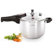 OLLA PRESSION ACERO INOX 6 lt NACIONAL  - RECORD
