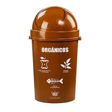 PAPELERA Cosmos # 80 Con Tapa y LOGO ECOLOGICO - REY 8