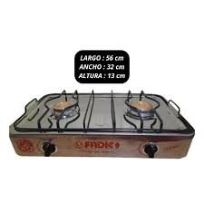 COCINA A GAS 02 HOR SILENE TODO ACERO S/TAPA