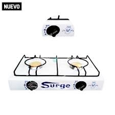 COCINA GAS 2 Hornillas Sin Tapa Pintura Al Horno - SURGE