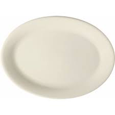 BANDEJA (32.4 X23.9 CM) AMERICAN BLANCO /CORONA