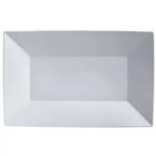 BANDEJA 25.8 X 40 CM ZEN BLANCO - CORONA