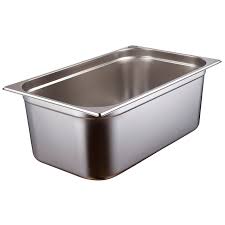 BANDEJA De Acero GRANDE 1/1 53x32.5x20 Cm ADS6343A-20