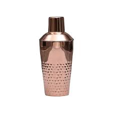 COCTELERA COBREADO y DORADA Mezclador 600 ml