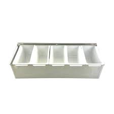 CAJA 5 DIVISIONES PARA BAR BASE METAL TAPA ACRILICA