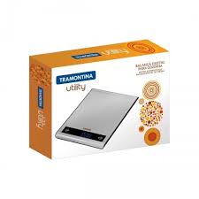 BALANZA DIGITAL DE COCINA ACERO (GR. ML. OZ. LB.) - TRAMONTINA 0