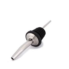 DOSIFICADOR Acero Con PICO JEBE Negro x 1