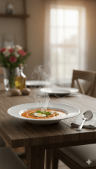 PLATO Plastico HONDO Blanco LADY # 06C - MELAFORM PH006C