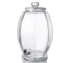 DISPENSADOR Vidrio Modelo CRANSTON 3 galones Con Caño 1