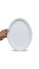 FUENTE Plastica OVALADA Blanca MACISSA # 13.5 - MELAFORM FT135U