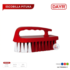 ESCOBILLA PITUKA Modelo Plancha