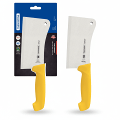 HACHA De COCINA Profesional Mango Amarillo - TRAMONTINA
