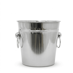 HIELERA De Acero 24 Cm Con Asas