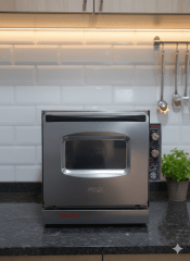 HORNO A GAS CARAL INDUSTRIAL TODO ACERO C/DORADOR CHICO