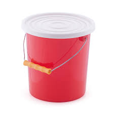 BALDE PLASTICO COLOR Y TRANSPARENTE - SUMAC