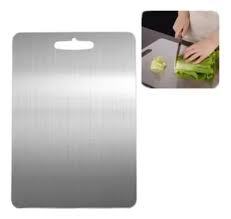 TABLA De Picar ACERO 30x45 Cm Espesor 2 mm Calidad 304 - ACEROMARIA