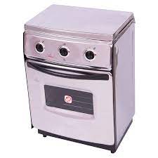 COCINA a GAS con HORNO 2 hornillas ASTRID total ACERO - FADIC
