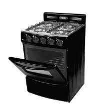 COCINA a GAS con HORNO 4 hornillas SAMI con RESPALDAR tablero ACERO colores - FADIC
