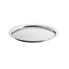 BANDEJA DE ACERO REDONDA - VINOD 0