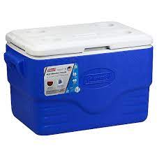 COOLER 36 QT ROJO Y AZUL - COLEMAN