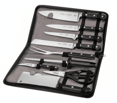 JUEGO CUCHILLOS CENTURY 10 piezas - Estuche - TRAMONTINA