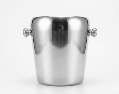 HIELERA ACERO INOX MODELO MANZANA