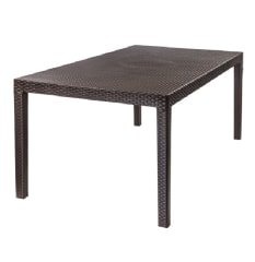MESA TAVARUA 180 x 95  MODELO RATAN - REY