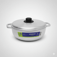 OLLA CALDERO Fundido 30 Cm Con Tapa - UNIVERSAL