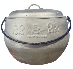 Olla de Aluminio Fundido con Gancho #22 – Pachacútec