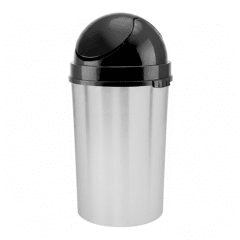 PAPELERA Cosmos # 80 Con Tapa METALIZADA - 1