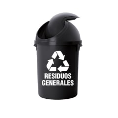 PAPELERO Plastico ARTUR # 80 Ecologico Para Residuos