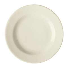 PLATO De Loza TENDIDO Pando 22.8 Americano BLANCO