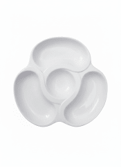 PLATO De LOZA Uniforme Para PIQUEO  -  ICHIMAT